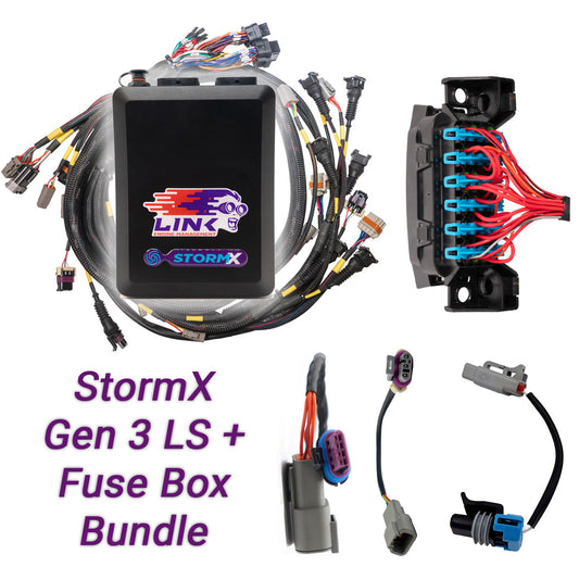 Gen3 LS Bundle - G4X StormX?ÿECU + LS Engine Harness + Fuse Box bundle